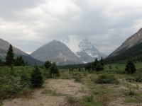 First views of Mt. Robson